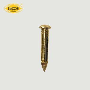 Prego Balmaz 12x1,50 mm Aço Latonado (Grama) Prego Balmaz 12x1,50 mm Aço Latonado (Grama)