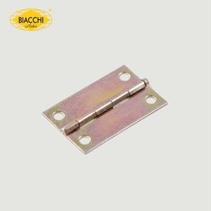 Dobradiça 25x15 mm Furo 2,40 Aço Zinco Am... Dobradiça 25x15 mm Furo 2,40 Aço Zinco Am...