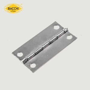 Dobradiça 30x15 mm Furo 2,40 Aço Niquelad... Dobradiça 30x15 mm Furo 2,40 Aço Niquelad...