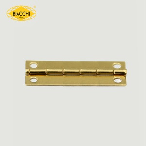 Dobradiça 30x11 mm Furo 2,40 Aço Latonado... Dobradiça 30x11 mm Furo 2,40 Aço Latonado...
