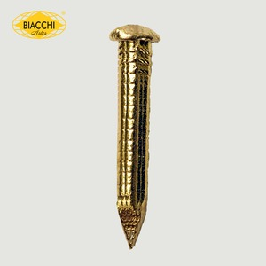 Prego Balmaz 14x1,30 mm Aço Latonado (Grama) Prego Balmaz 14x1,30 mm Aço Latonado (Grama)