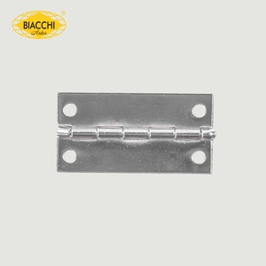 Dobradiça 30x15 mm Furo 2,40 Aço Niquelad... Dobradiça 30x15 mm Furo 2,40 Aço Niquelad...