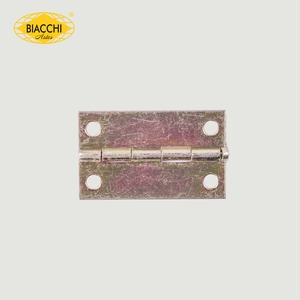 Dobradiça 25x15 mm Furo 2,40 Aço Zinco Am... Dobradiça 25x15 mm Furo 2,40 Aço Zinco Am...