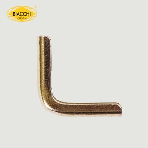 Cantoneira 15x15 mm Aço Latonado (Cento) Cantoneira 15x15 mm Aço Latonado (Cento)
