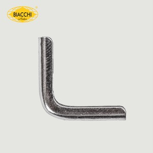 Cantoneira 15x15 mm Aço Niquelado (Cento) Cantoneira 15x15 mm Aço Niquelado (Cento)