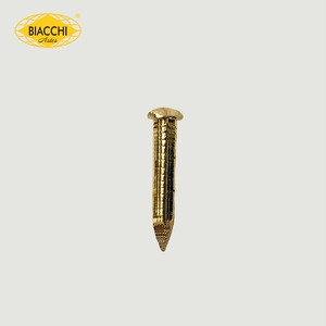 Prego Balmaz 08x1,50 mm Latão Polido (Grama) Prego Balmaz 08x1,50 mm Latão Polido (Grama)